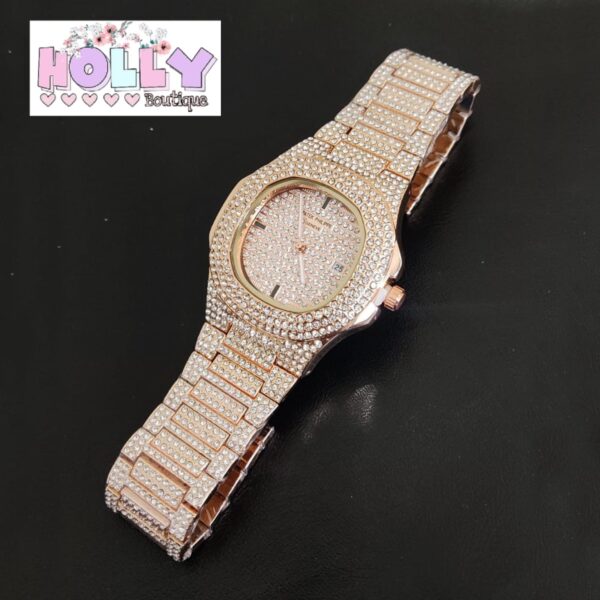 Reloj Cubana Diamantado 💖✨ - Imagen 2