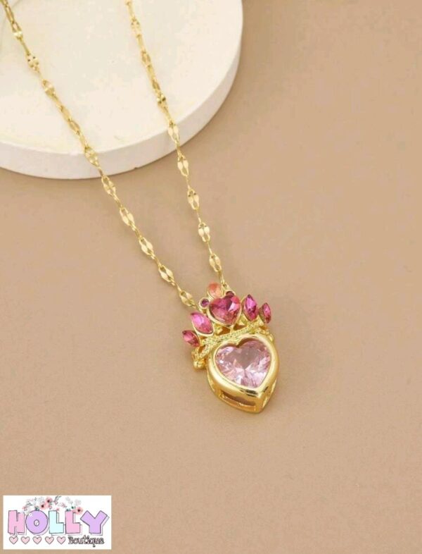 👑💖 Collar de corona 💖👑 - Imagen 4