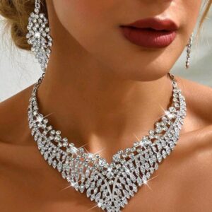 ✨ 👑 Set Aretes y Collar Reina 👑 ✨